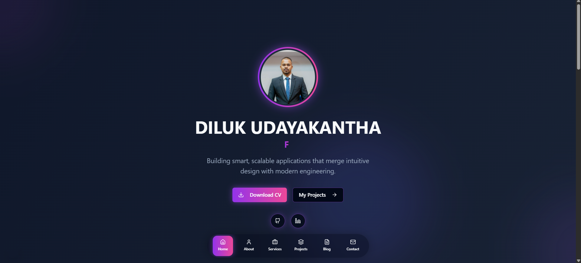 Personal Portfolio Website